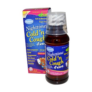 hyland's 儿童夜晚感冒咳嗽糖浆(hyland)