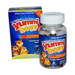 hero nutritional products 紫椎菊维生素c及锌小熊软糖(hero)