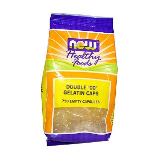 now foods 健康食品 双00明胶胶囊(诺奥)