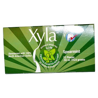 emerald forest sugar xyla 自然无糖口香糖(薄荷)