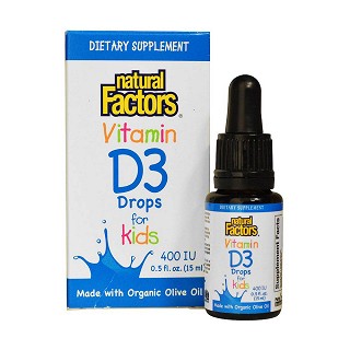natural factors vitamin d3 drops for kids(fa)
