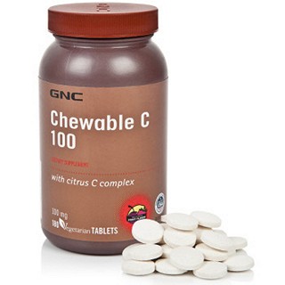 gnc健安喜维生素c 咀嚼片(健安)