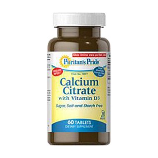 普瑞登puritan's pride柠檬酸钙(普瑞)