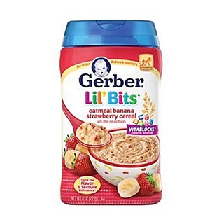 gerber嘉宝3段香蕉草莓混合水果燕麦米粉(嘉宝)