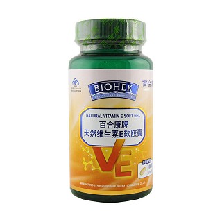 百合康牌天然维生素e软胶囊(荣成百合)