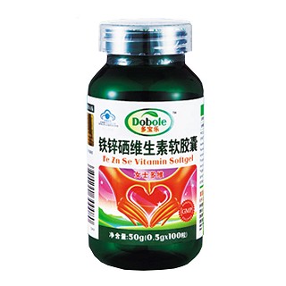 多宝乐铁锌硒维生素软胶囊(康丽欣)