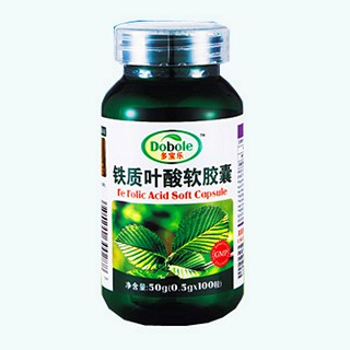 多宝乐铁质叶酸软胶囊 (康丽欣)