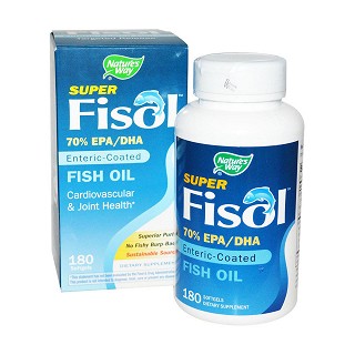 nature's way super fisol鱼油肠溶软胶囊 (然萃维)
