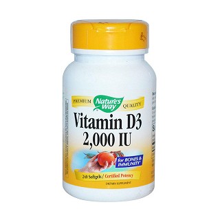 nature's way维生素d3胶囊(然萃维)