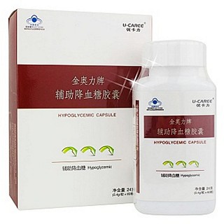 优卡力牌辅助降糖胶囊(紫光)