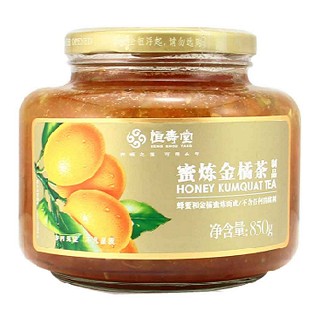 恒寿堂蜜炼蜂蜜金橘茶(恒寿堂健康)