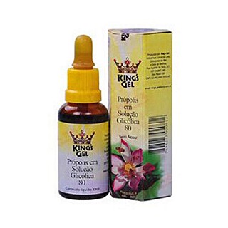 皇冠king's gel80无蜡无酒精蜂胶液(巴西皇冠)