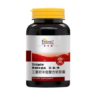 爱司盟 三重欧米伽复合软胶囊(爱司盟天然)