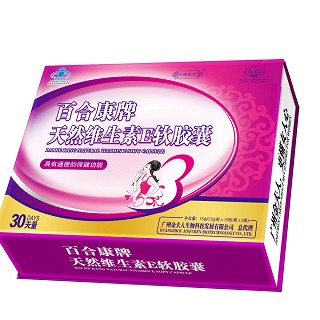 金夫人 百合康牌天然维生素e软胶囊(金夫人生物)