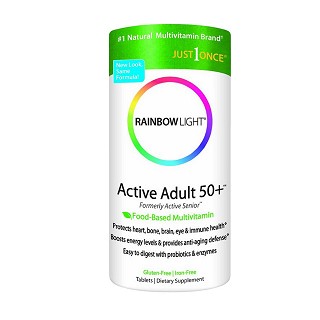 rainbow light食物提取50岁以上综合维生素  (rainbow)