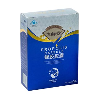 九蜂堂牌蜂胶软胶囊(九蜂堂)