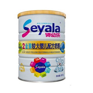 诗幼乐seyala2段金装较大婴儿配方奶粉(gmp)