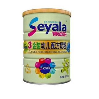 诗幼乐seyala3段金装幼儿配方奶粉(gmp)