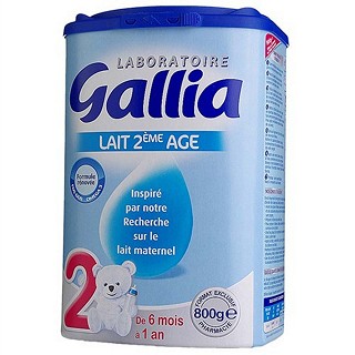 法国达能奶粉gallia2段(达能)