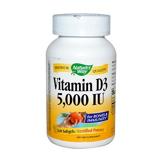 nature's way 维生素d3-5000(然萃维)