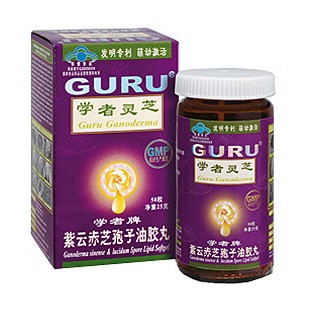 学者牌紫云赤芝孢子油胶丸(绿色盈康)