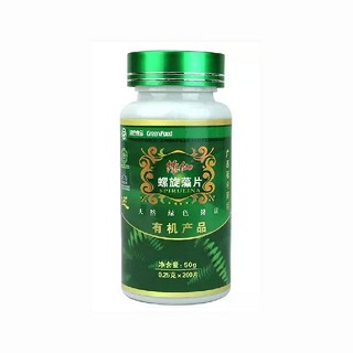 绿仙牌螺旋藻片(绿海生物保健食品)