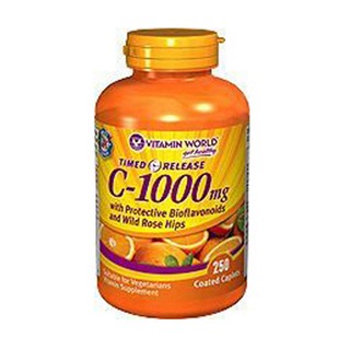 vitamin world维他命世界 天然维生素c缓释片(维他命)