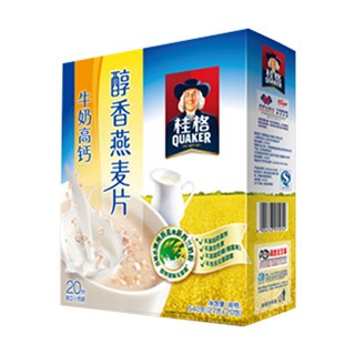 桂格醇香燕麦片牛奶高钙(百事)
